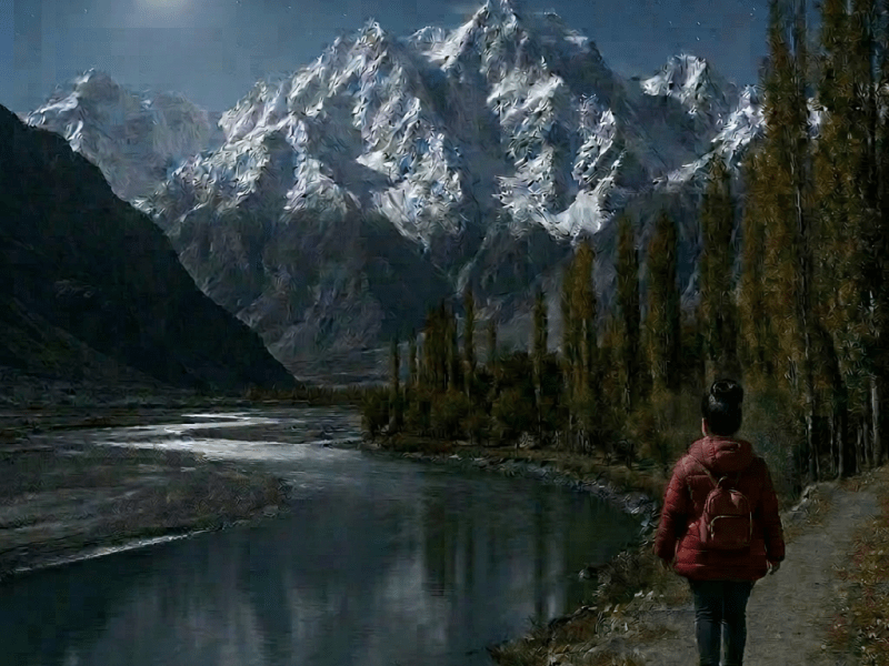 Moonlight, Mountains, and&nbsp;Nothingness